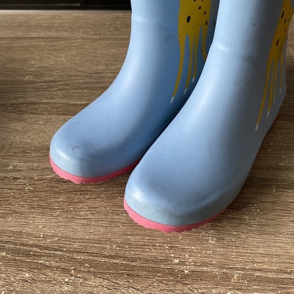 JOULES 🦒 Giraffe Rain Boots Size 3 - Picture 10 of 10